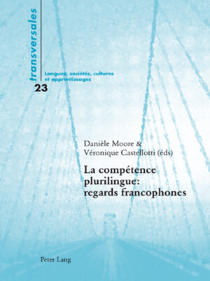 cover image of La compétence plurilingue